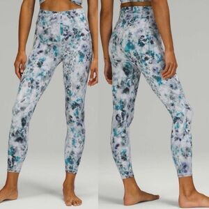 Lululemon Align High Rise Legging Pant - Kaleidofloral Multi, size 6, 23” inseam